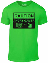 Load image into Gallery viewer, Men&#39;S Angry Gamer T-Shirt - Game Gift Arcade Machine Retro Present Vintage Fun Men 2019 Summer Summer Tees Shirt Tops Tees
