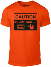 Load image into Gallery viewer, Men&#39;S Angry Gamer T-Shirt - Game Gift Arcade Machine Retro Present Vintage Fun Men 2019 Summer Summer Tees Shirt Tops Tees
